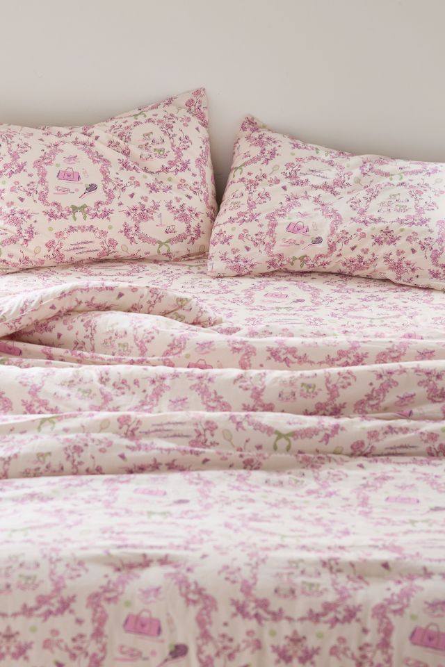Cherub Toile Sham Set