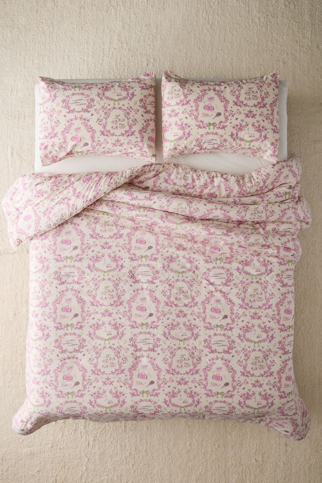 Cherub Toile Sham Set