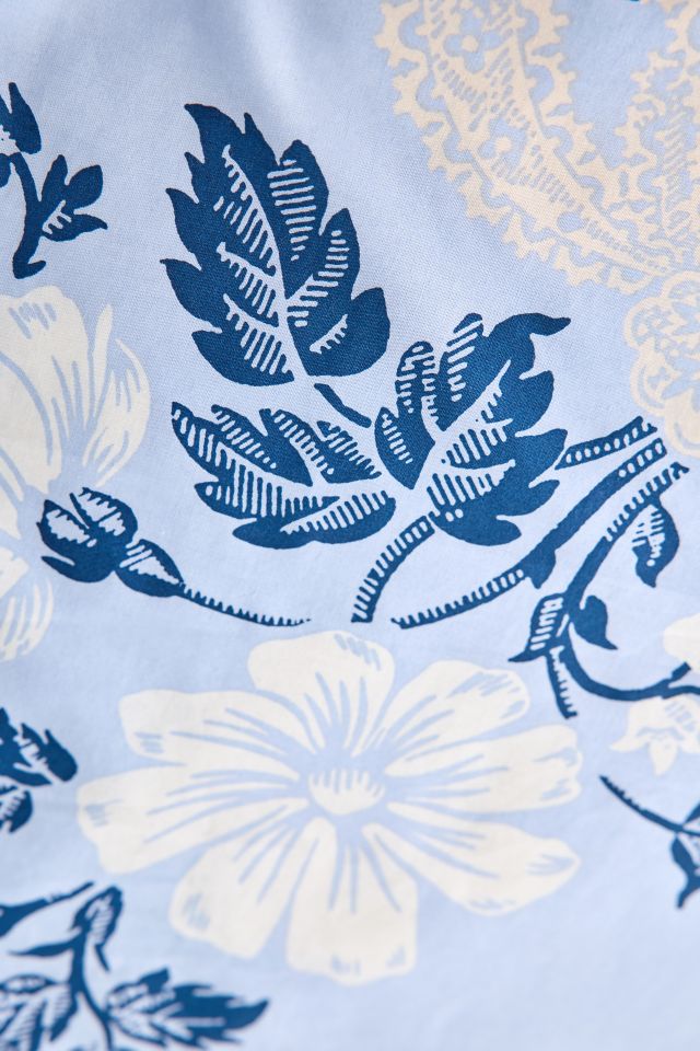 Juliette Floral Bow Toile Duvet Cover Set #3