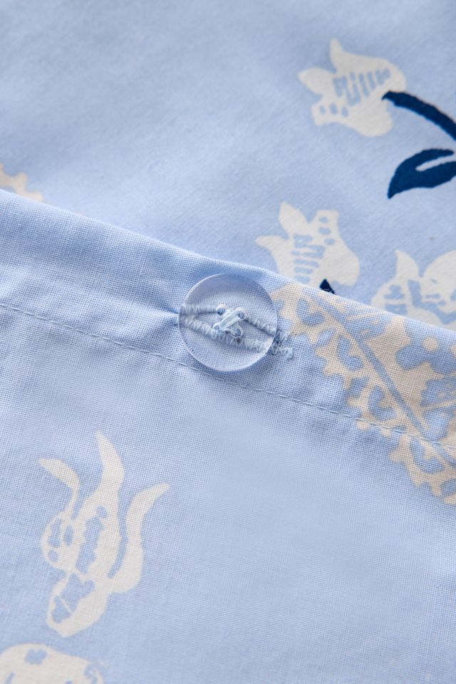 Juliette Floral Bow Toile Duvet Cover Set #4