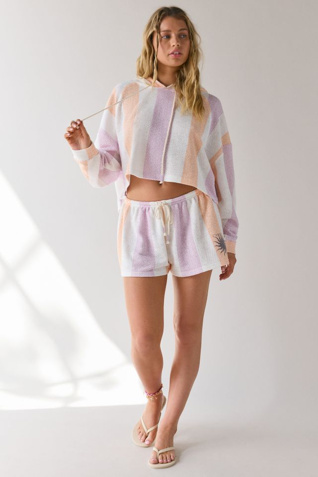 Out From Under High Tide Oversized Crop Hoodie Sweatshirt #3