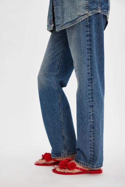 MELISSA HARMONIC SPRINGTIME JELLY SANDAL IN RED, WOMEN'S AT URBAN OUTFITTERS 