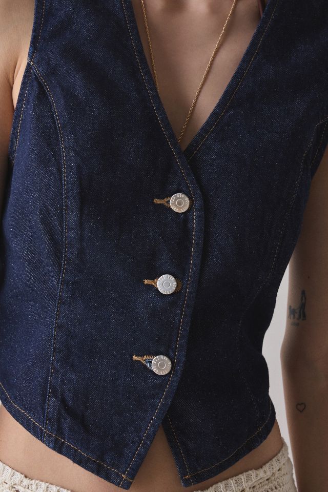 BDG Michelle V-Neck Denim Vest Top #2