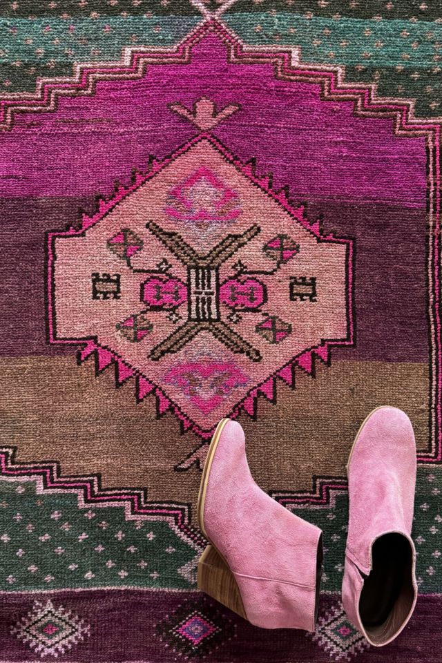 Canary Lane Vintage Runner Rug No. 1666 #1