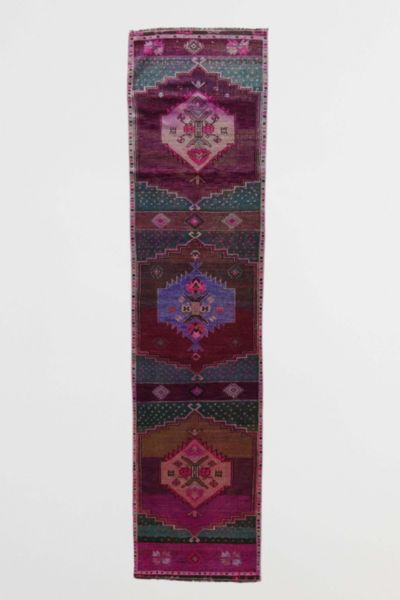 Canary Lane Vintage Runner Rug No. 1666