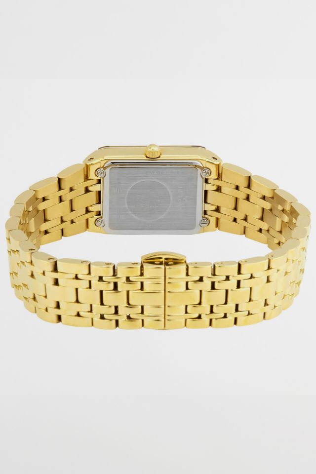 Bulova Futuro Quartz Champagne Dial Watch #2