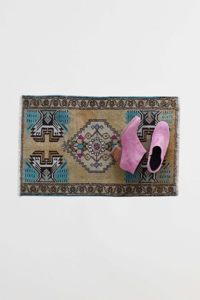 Canary Lane Vintage Mini Rug No. 1658 #1