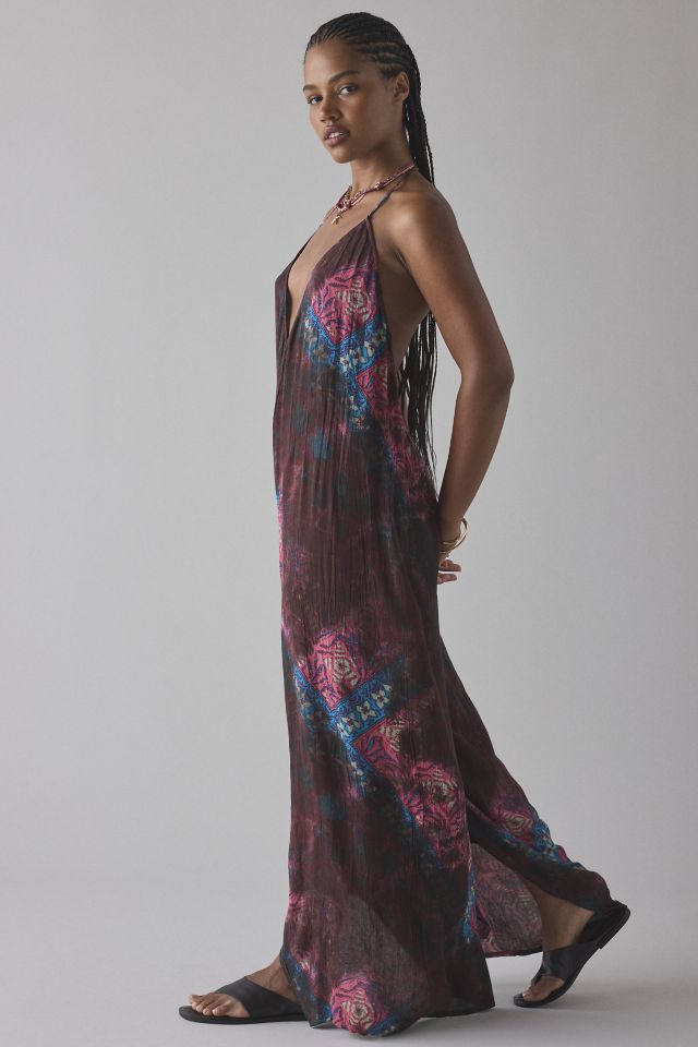 Out From Under Seas The Day Backless Halter Gauze Jumpsuit #2