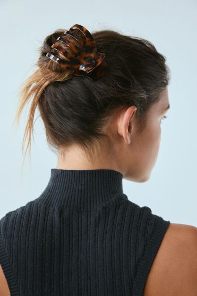 Urban Outfitters Amelia Curved Claw Clip In Brown, Women's At  In Brown
