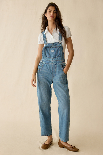 Levi's Vintage Denim Overalls in File Away, Women's at Urban Outfitters