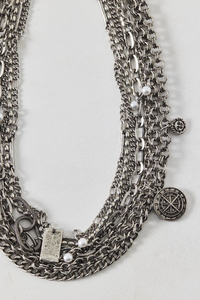 Apollo Multi-Strand Chain Necklace #1