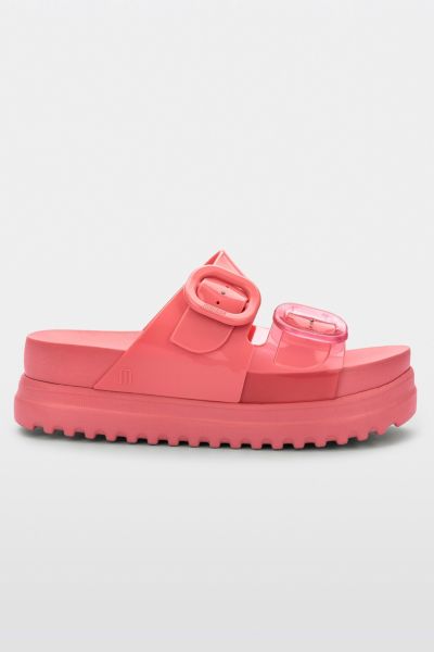 Melissa Cozy Platform Slide In Pink, Women's At Urban Outfitters In Pink