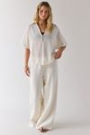 Out From Under Boardwalk Semi-Sheer Knit Flyaway Beach Top