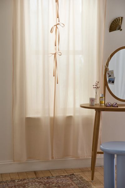 Peekaboo Voile 2-Piece Window Panel