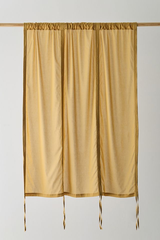 Solid Balloon Bow Window Valance Panel #1