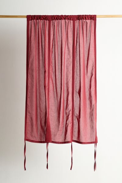 Solid Balloon Bow Window Valance Panel