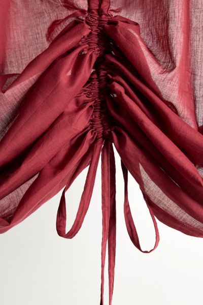 Solid Balloon Bow Window Valance Panel