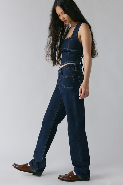 Levi’s® 501 ‘90s Western Mid-Rise Straight Jean