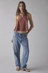 Out From Under Alexa Tie-Front Racerback Tank Top