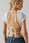 Kimchi Blue Dani Open-Back Tie Tee