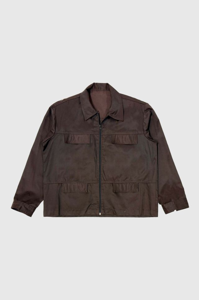 Vintage 1990’s Workwear Zip Garage Jacket