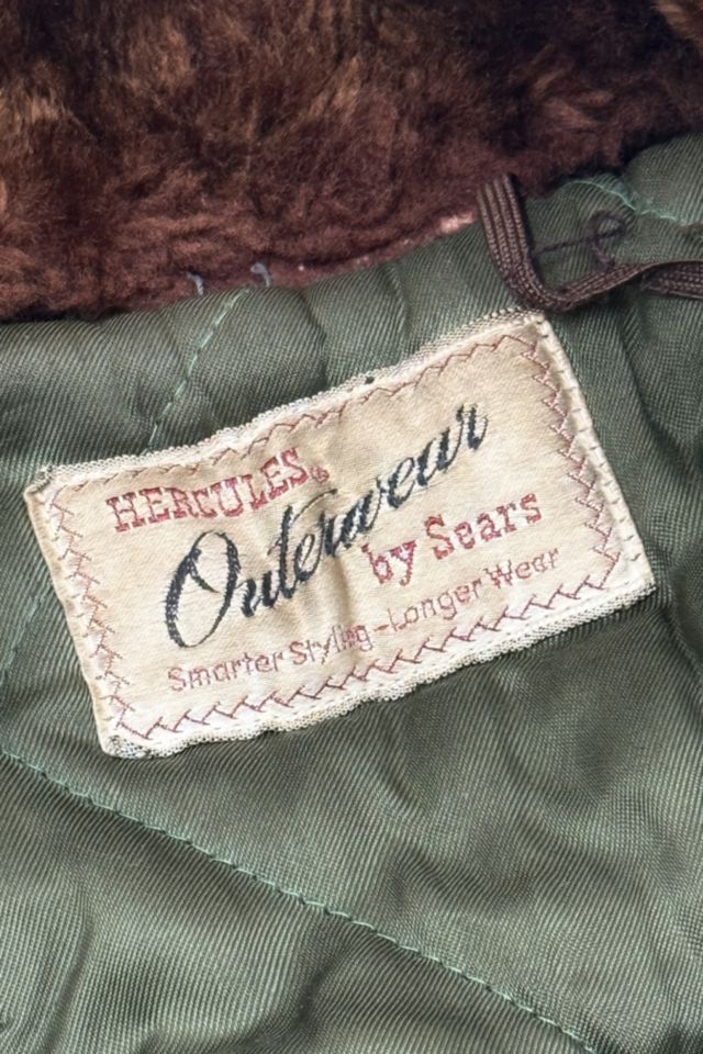 Vintage 1940’s Hercules Faded & Repaired Hooded Parka #3