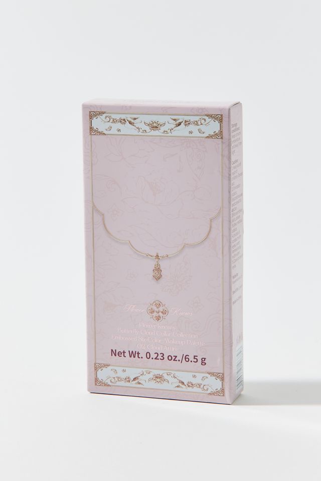 Flower Knows Butterfly Cloud Collar Embossed 6-Color Eyeshadow Palette #2