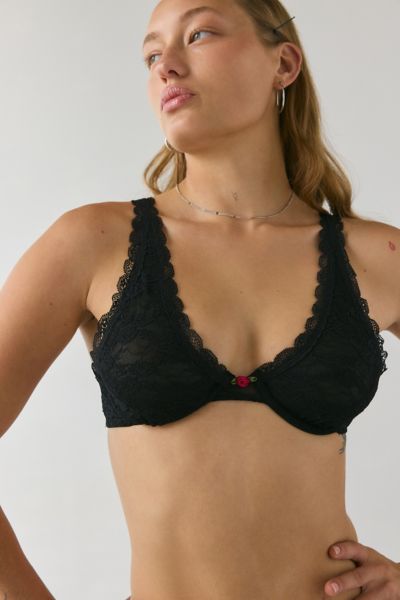 Out From Under Juliana Lace Plunge Underwire Bra