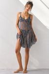 Out From Under Rika Sheer Floral Lace Slip