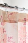 Juliette Floral Bows Patterned Shower Curtain