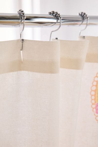 Eve Cat Patterned Shower Curtain