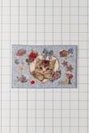 Thara Stamp Digital Printed Bath Mat