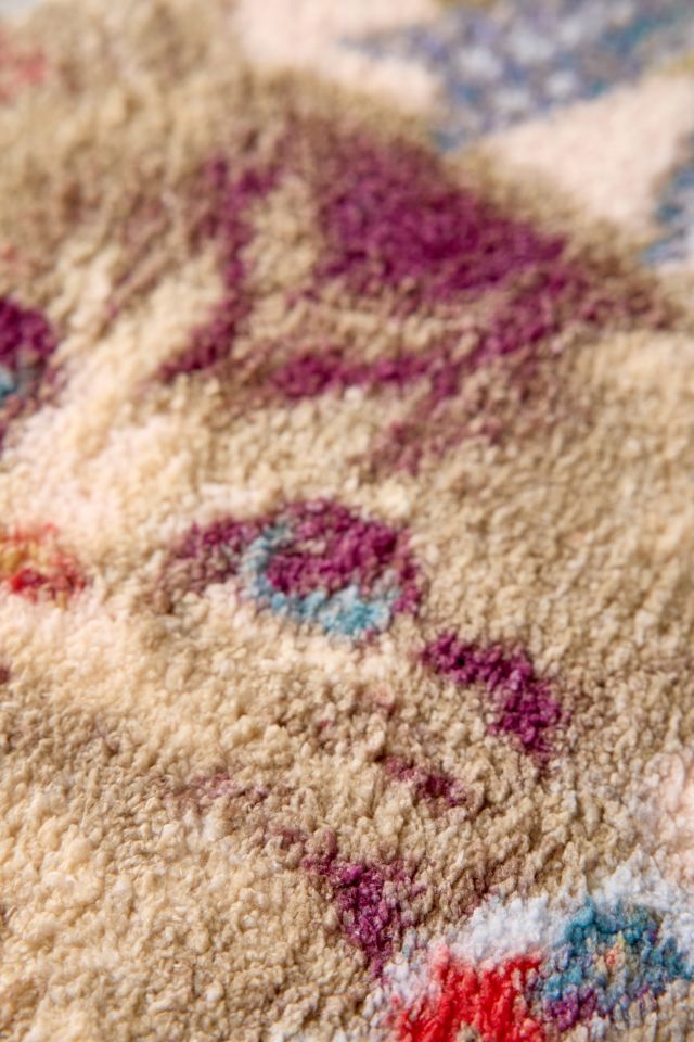 Thara Stamp Digital Printed Bath Mat #2