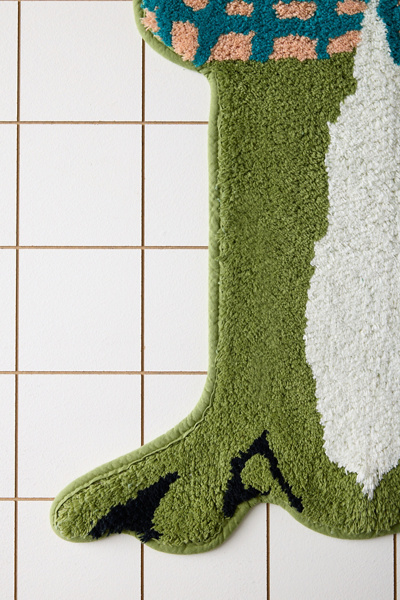 Party Animals Tufted Bath Mat