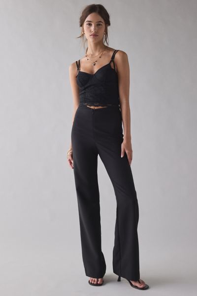 Out From Under Almost Midnight Lace Corset Top