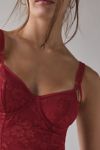 Out From Under Almost Midnight Lace Corset Top