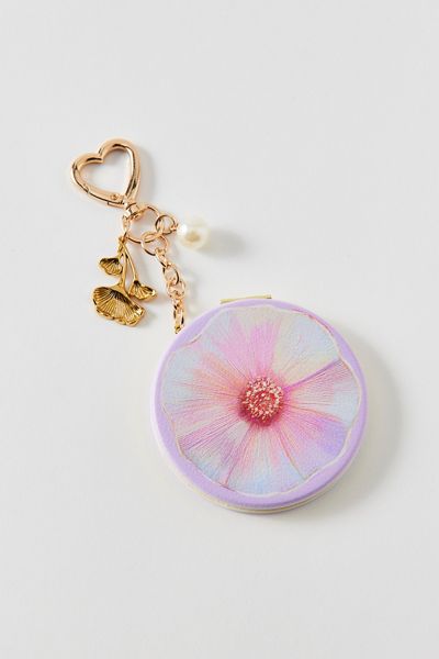 UO Icon Compact Mirror Keychain