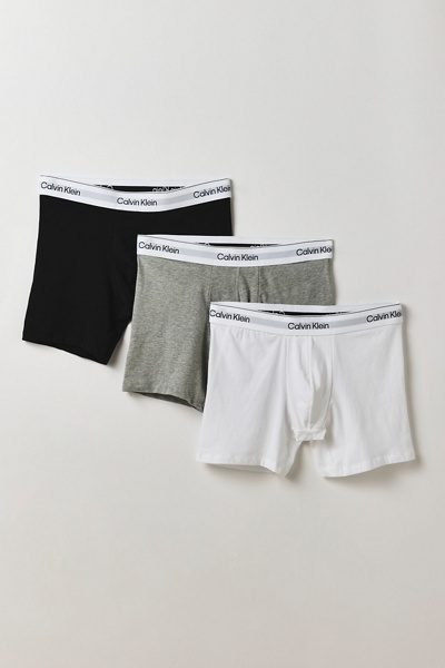 Calvin Klein Cotton Stretch Boxer Brief 3-Pack, Men's at Urban Outfitters