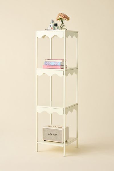 Wiggle 3-Tier Metal Storage Shelf