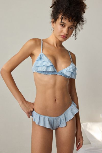 Only Hearts Kiki Bunny Ruffle Triangle Bralette