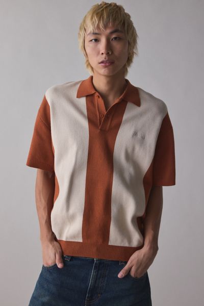 Students Golf Browne Short Sleeve Polo Sweater