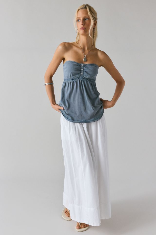 BDG Jamie Babydoll Tube Top | Urban Outfitters