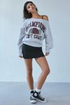 Coast-To-Coast Champions Oversized Off-The-Shoulder Sweatshirt