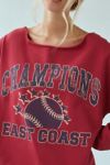 West Coast Champions Oversized Off-The-Shoulder Sweatshirt