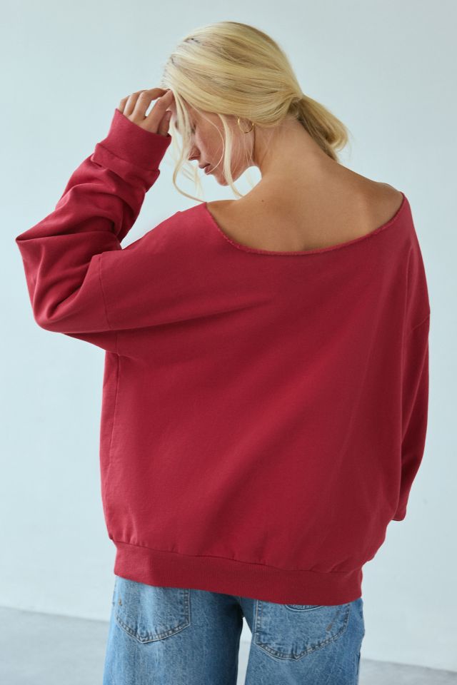 Coast-To-Coast Champions Oversized Off-The-Shoulder Sweatshirt #2