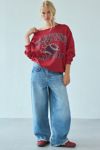 West Coast Champions Oversized Off-The-Shoulder Sweatshirt