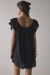 Kimchi Blue Annabelle Ruffle Tie-Front Babydoll Romper
