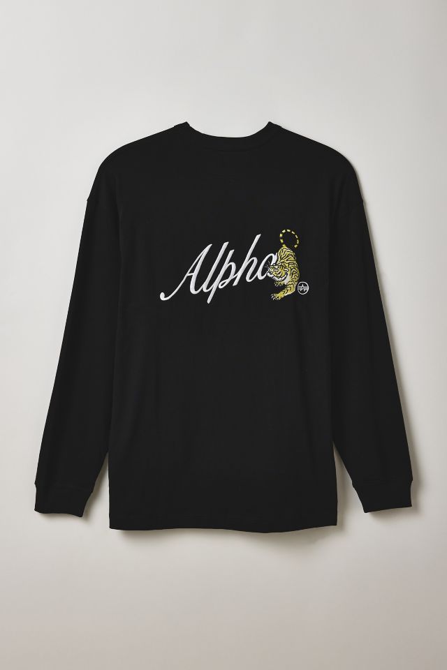 Alpha Industries Tiger Graphic Long Sleeve Tee #1
