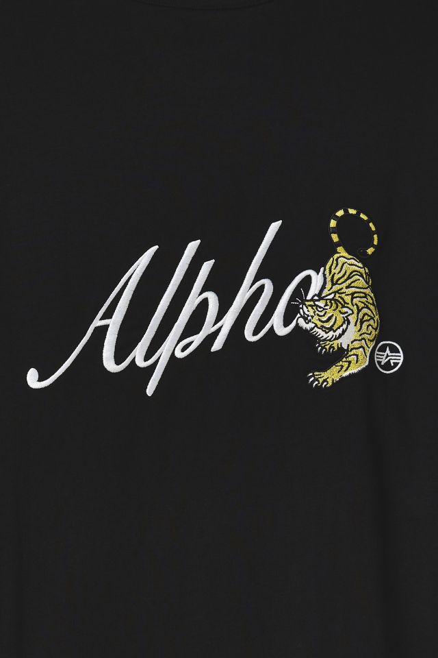 Alpha Industries Tiger Graphic Long Sleeve Tee #2