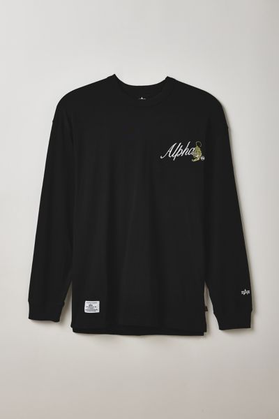Alpha Industries Tiger Graphic Long Sleeve Tee